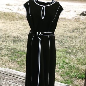 Black and White Dress